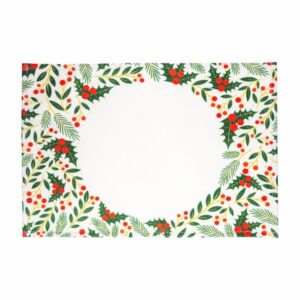 Individual Navideño Textil Ramas KIKEMAR 45 X 32 Cm