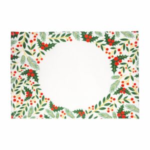 Individual Navideño Textil Ramas KIKEMAR 45 X 32 Cm