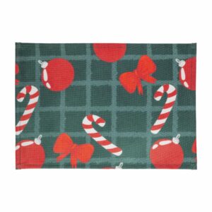 Individual Navideño Textil Caramelo KIKEMAR 45 X 32 Cm