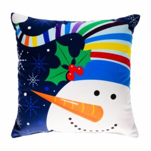 Cojín Navideño Snowman KIKEMAR 45 X 45 Cm