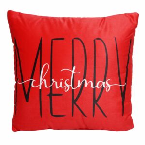Cojín Navideño Noel Árbol Merry Christmas KIKEMAR 45X45 Cm
