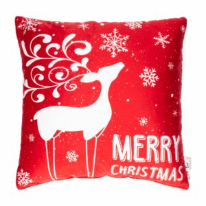 Cojín Navideño Believe Reno KIKEMAR 45 X 45 Cm