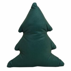 Cojín Navideño Árbol Rojo Verde KIKEMAR 25X20 Cm
