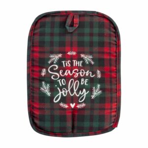 Coge Ollas Escoces Rojo Con Verde KIKEMAR Unidad