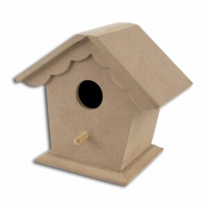 Casa Para Pájaros De Madera ARTES Y MADERA Unidad