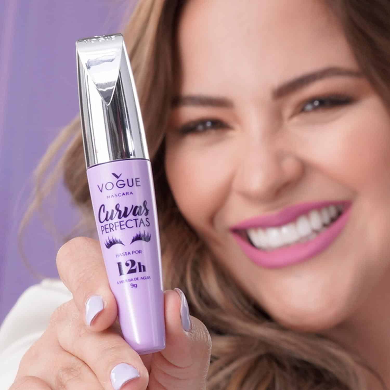 Máscara De Pestañas Curvas Perfectas A Prueba De Agua Negro VOGUE 9 G - Imagen 9