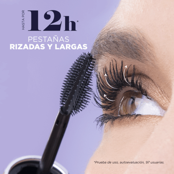Máscara De Pestañas Curvas Perfectas A Prueba De Agua Negro VOGUE 9 G - Imagen 14