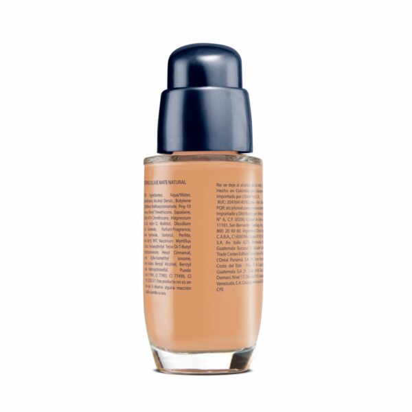 Base De Maquillaje Líquida Mate Natural Con Ácido Hialuronico Tono Bronce VOGUE - Imagen 3