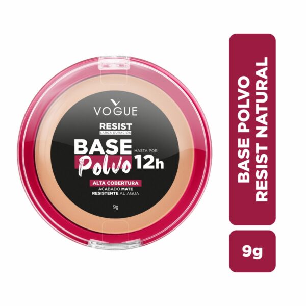 Base De Maquillaje En Polvo Resist Tono Natural VOGUE