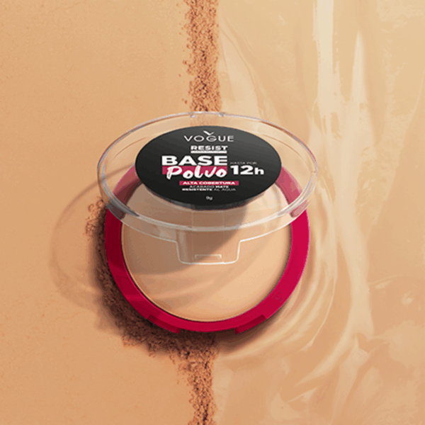 Base De Maquillaje En Polvo Resist Tono Natural VOGUE - Imagen 4