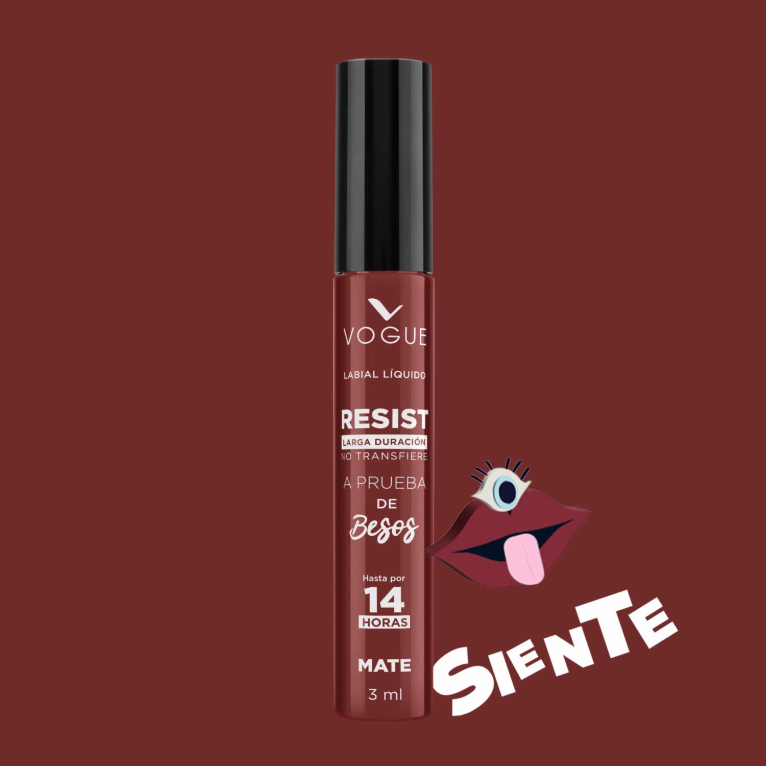 Labial Líquido Resist Tono Siente VOGUE - Imagen 7