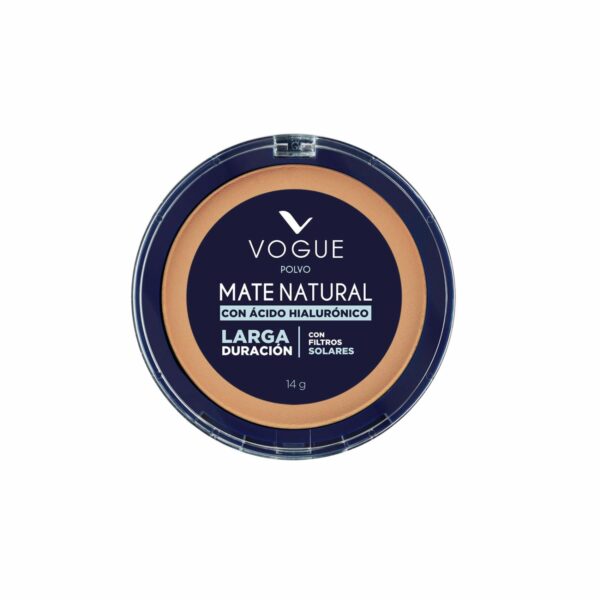 Polvo Compacto Natural Tono Arena VOGUE 14 G