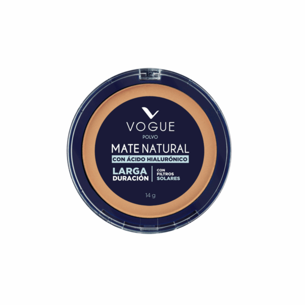 Polvo Compacto Natural Tono Arena VOGUE 14 G - Imagen 2