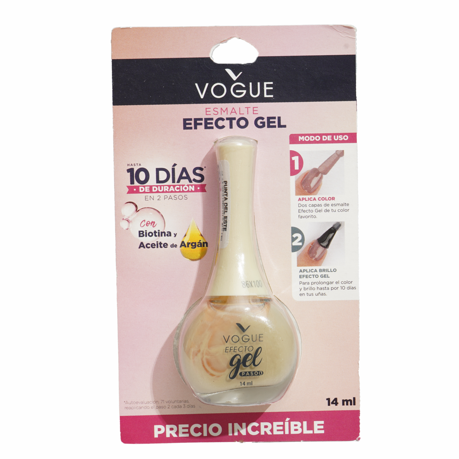 Esmalte De Uñas Efecto Gel Punta Del Este VOGUE - Imagen 2