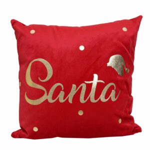 Cojín Navideño Santa POMAROSA 45X45 Cm