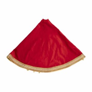 Pie De Árbol Rojo Cascabeles POMAROSA 120 Cm