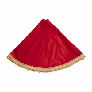 Pie De Árbol Rojo Cascabeles POMAROSA 120 Cm