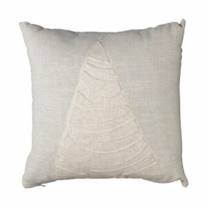 Cojín Navideño Relieve Árbol POMAROSA 45 Cm