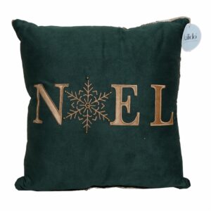Cojín Woodland Noel Copo Verde KÁLIDO 45 Cm