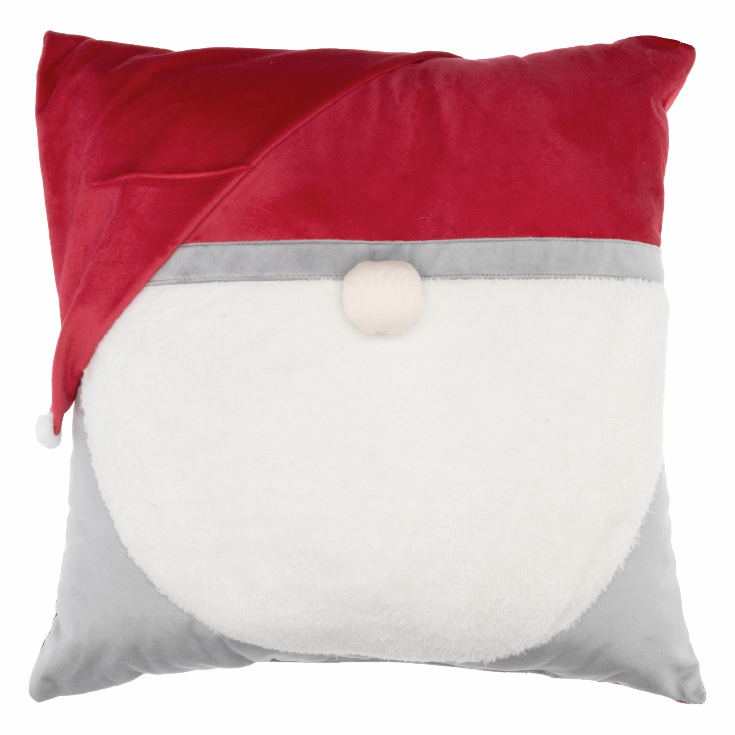 Cojin Navideño Santa Gorro Pompom KÁLIDO 45X45 Cm - Imagen 2