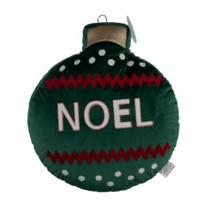 Cojín Navideño Forma De Bombillo Noel KÁLIDO 43 Cm