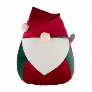 Cojín Navideño Forma De Nomo KÁLIDO 38 Cm