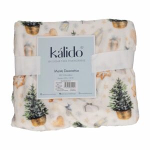 Cobija Navidad Woodland KÁLIDO 123 X 78 Cm
