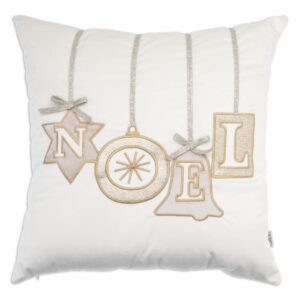 Cojín Navideño Dorada Sparkling Noel KÁLIDO