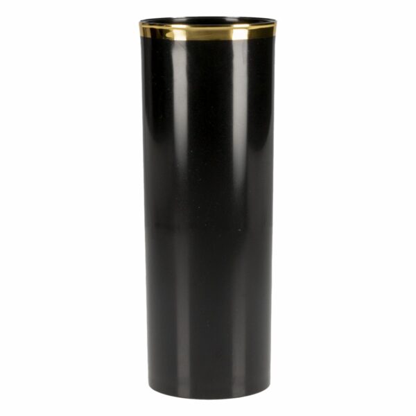 Vaso Plástico Epic Golden Negro NEOPLAS 330 Ml