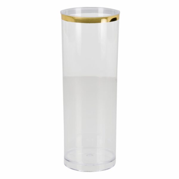 Vaso Plástico Epic Golden Transparente NEOPLAS 330 Ml