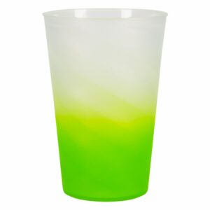 Vaso Plástico Twister Degrade Verde NEOPLAS 700 Ml