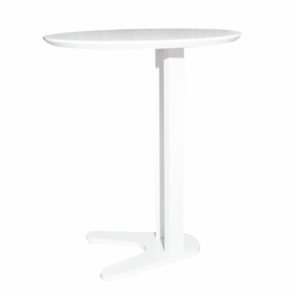 Mesa Lateral Off Blanco DALLA COSTA MDF