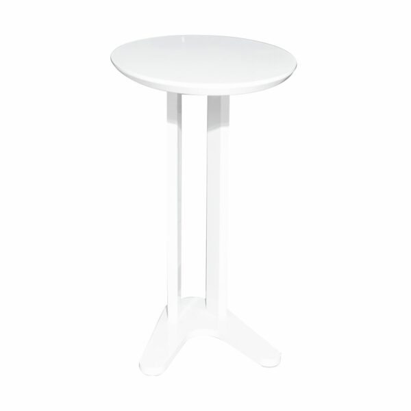 Mesa Lateral Off Blanco DALLA COSTA MDF - Imagen 3