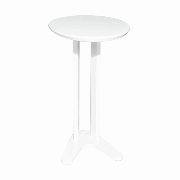 Mesa Lateral Off Blanco DALLA COSTA MDF - Imagen 4
