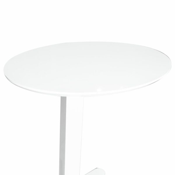 Mesa Lateral Off Blanco DALLA COSTA MDF - Imagen 5