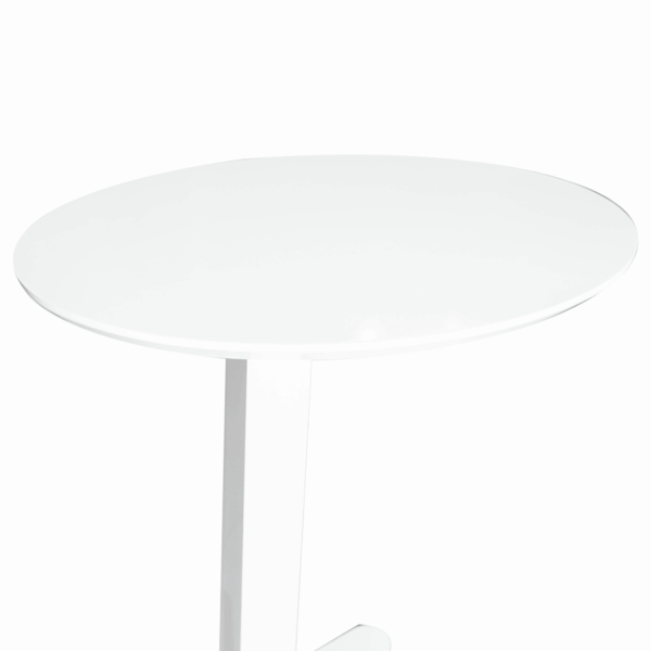 Mesa Lateral Off Blanco DALLA COSTA MDF - Imagen 6