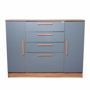 Cómoda Pinhais Grafito ANDIRA MDF