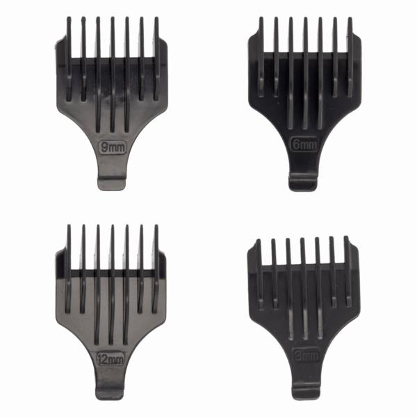 Recortador De Cabello Inalámbrico Con Peines De 4 Alturas PERRY ELLIS 9 Piezas - Imagen 4