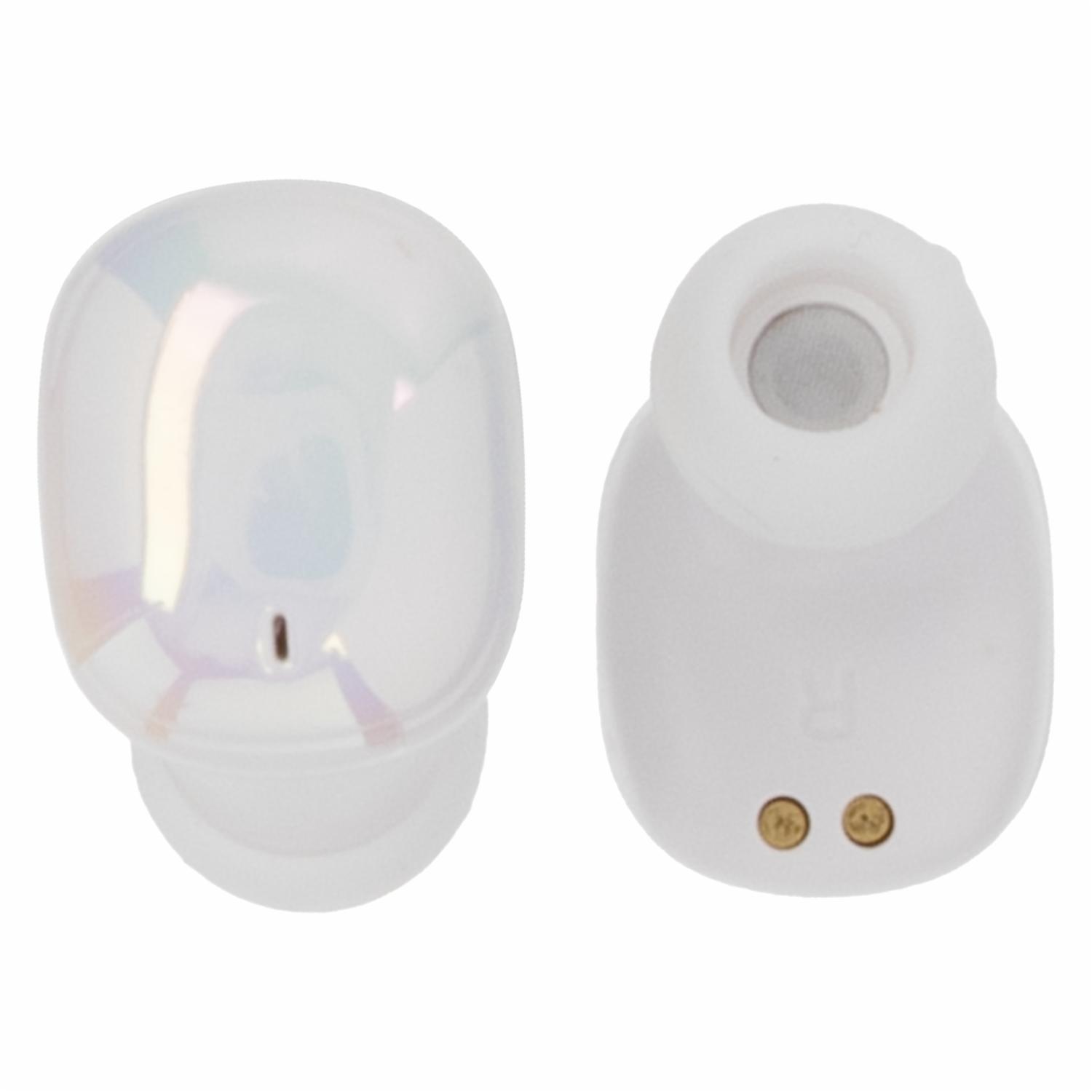 Audífonos Mini Earbuds Con Estuche De Carga Blanco COBY - Imagen 3