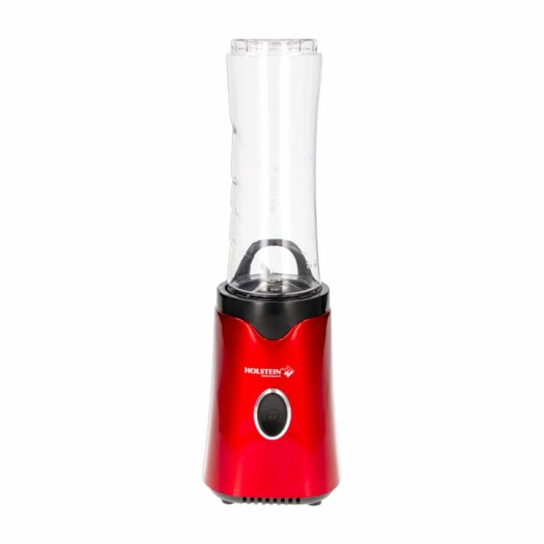 Licuadora Eléctrica Personal Rojo Metal Modelo Hh-0914902rm HOLSTEIN 250 Watts - Imagen 2