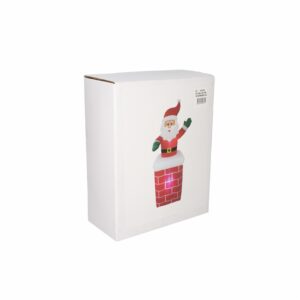 Inflable De Santa Chimenea Con Led JOY 150 Cm