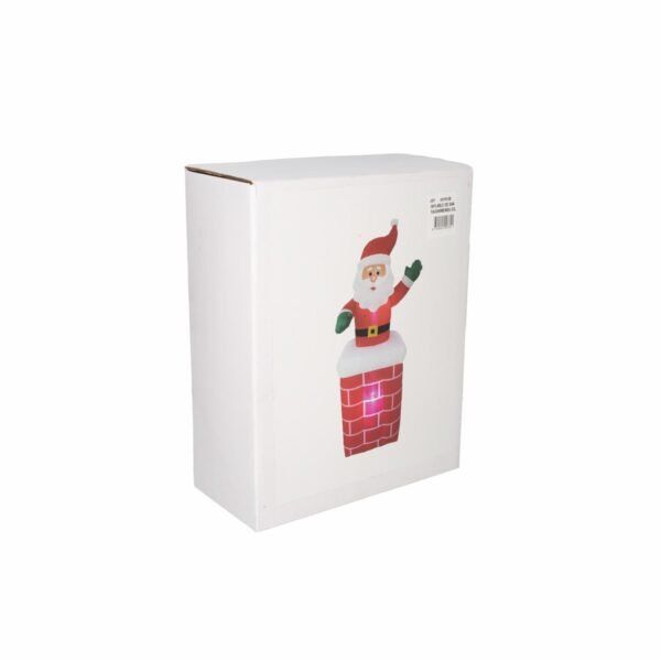 Inflable De Santa Chimenea Con Led JOY 150 Cm
