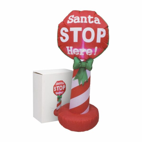 Letrero De Stop Santa JOY 120 Cm - Imagen 2
