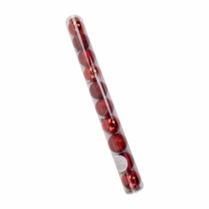 Esfera Rojo Oscuro Tubo JOY 6 Cm