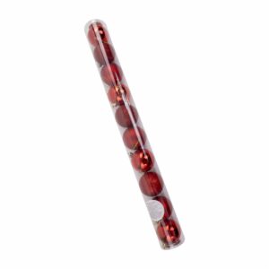 Esfera Rojo Oscuro Tubo JOY 6 Cm