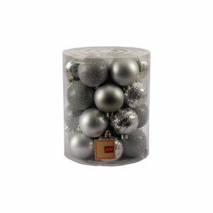 Esferas Plata JOY X 26 Uds