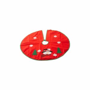 Pie De Árbol Muñeco Nieve Tree Skirt JOY 90 Cm