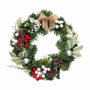 Corona Navideña JOY 30 Cm