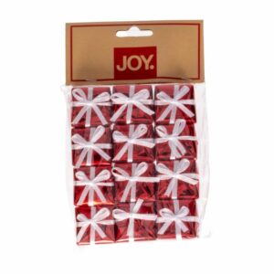 Cajas De Regalo Lazo Blanco JOY 12 Piezas