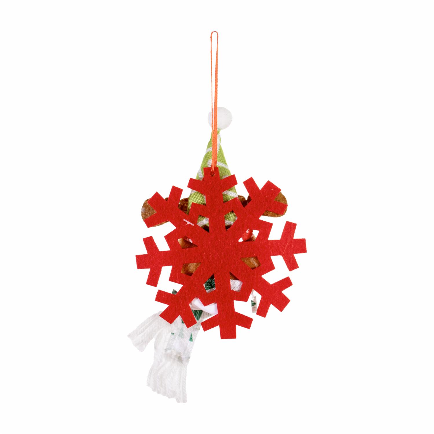 Colgante De Copo De Nieve Reno Merry & Brigh JOY 11,5 Cm - Imagen 2